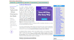 Desktop Screenshot of historialuniversal.com